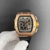Watches Wristwatch Designer Luxury Mens Mechanics Watch Richa Milles Wristwatch Business Leisure Rm11-03 Multifunctional Automaton Mei Gold