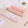 Flamingo / Marble / Feather Pattern Papier Verpakkingsdoos Gift Wrap Nougat Cookies Box Bruiloft Chocolade Cake Brood Kaperdoosjes 366 S2