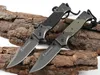 Toppkvalitet Fast Open Folding Knife 5Cr13Mov Blad Steel G10 Handle Outdoor Camping Survival Pocket Knives
