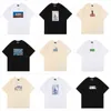 Designer t shirts for men Kith Diamond Short Sleeve plain black T-shirt fashion Clothing Brand Round Neck Slim Social Spirit Guy Half Man 000044