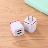 Dual USB Ports 21A 1A EU US AC Home Travel Wall Charger Power Adapter Plug för Samsung Galaxy Note 8 10 S8 S10 HTC Android Phone2476508