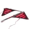 2PCS LED Reflector Lamp Rear Fog Lamp Tail Bumper Light Brake Light For Toyota C-HR CHR 2016 2017 2018 2019 2020