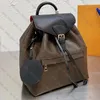 Top Montsouris BB PM Rackpack Palm Springs Mini рюкзак дизайнер с тиснением кожаные рюкзаки для переноски на плечо.