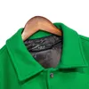 List haftowane kurtki męskie wełna termiczna mieszanka męskie kurtki baseballowe damskie kurtki mody marki towarzyski