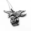 Anhänger Halsketten Edelstahl Adler Schädel Halskette Für Männer Hip Hop Rock Party Schmuck GH072501Pendant