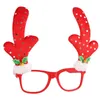 2023 Nuovi occhiali natalizi decorazioni decorazioni natalizie oggetti di scena per i boccette da escipapolcone doni divertenti per bambini adulti