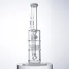 12 -calowe grzybowe Percolator Hoahs INline Perc Bongs 18 mm żeńska samica rura wodna zraszacza ratownicy olej o grubości 5 mm szklane bongs z łapaczem popiołu i miski