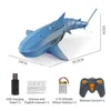 Engraçado RC Toy Controle Remoto Animais Robôs Banheira Piscina Brinquedos Elétricos para Crianças Meninos Crianças Cool Stuffs Submarino 220621