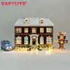 Kit de luz LED para idéias de presentes de Natal 21330 Home Alone House Building Blocks Bricks Kids Toys Only Lamp Light Set No Model 220524