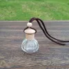 Car perfume bottle pumpkin essential oils diffuser car pendant ornament air freshener fragrance7293231