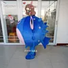 Costume de poupée de mascotte, Costume de mascotte de poisson bouffant, tenues de jeu de fête, vêtements publicitaires, carnaval, Halloween, Festival de pâques
