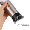 2 Pcs Electric Salt and Pepper Grinder USB Rechargeable Pepper Mill Adjustable Coarseness Automatic Spice Milling Machine 220524