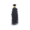 Mongolian Afro Kinky Curly Human Bulk Braiding Hair Bundles Extensions No Weft for Black Women