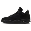 sail union x jumpman 4 mens shoes cactus jack bred Black Cat denim fire red 4s Men athletic trainers sports sneakers 7-13