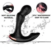 NXY toySex Toys For Men Prostate Massager Vibrator Butt Plug Anal Tail Rotating Wireless Remote USB Charging Adult Products For Male Q0508