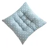 Coussin/oreiller décoratif 40x40cm feuilles imprimées antidérapant coussin de siège de canapé couleur pure coussin carré chaise douce pour chaises Padchair #t1gCushion