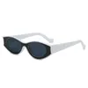 Солнцезащитные очки модные маленькие овальные женские винтажные винтажные монетные очки для мужчин солнце