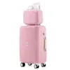 '' Inch Introlley Luggage Conjunto '' Viagem de viagens sobre rodas mulheres carregam nossas sacolas de viagem para as bolsas de viagem Girls J220707