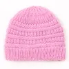 M443 Europe Fashion Infant Baby Kids Knitted Hat Candy Color Skull Caps Children Knitted Warm Beanies Boys Girls Babies Hats