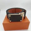 Belts Designer Men Top Quality Fashion Classic Womens Mens Casual Letter Smooth Buckle Belt Width 3 6CM with box256m