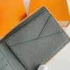 Designer carteira moda homens titular cartão de crédito dobrável wallet mulheres de alta qualidade flip bolsas com caixa