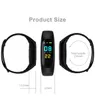 M3 Plus Sports Smart Wristbands Watch Heart Rate Blood Pressure Monitoring Waterproof Smart Bracelet Wristband Men's Women's Multi-function Watches