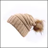 Nowa wełniana piłka CC dzianiny kapelusz Unisex Beanie SKL Caps Czapki Kobiet Koreańska Gruba Wełniana głowa na zewnątrz Outdoor Ciepła Dostawa 2021 Kapelusze
