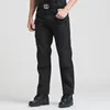 Men City Tactical Multi Pockets Elasticity Cargo Pants Military Combat Cotton Pant SWAT Army Slim Fat Casual Trousers 5XL 220810
