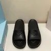 Designer Fashion Men Women Platform Slippers Flat Slides Black White Pink Yellow Slipper Woman Man Sandals Size 35-45 With Box