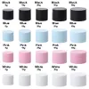 Empty Cosmetic Bottle Container 5g 15g 20g 30g Plastic Cream Jar Makeup Sample Jars Cosmetics Packaging Black White Round Refillable Box