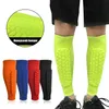 1PC Honeycomb Shields Soccer Guard Fútbol Legging Shin Pads Pierna Mangas Adulto Soporte Equipo de protección Canilleras 220616