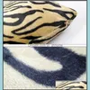 Подушка для подушки для постельного белья для домашнего текстиля сад LL Животный рисунок леопардовый подушка Ers Super Sof DHX58