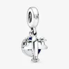 Andy Jewel 925 Sterling Silver Beads Propeller Plane Dangle Charm Charms Fits European Pandora Style Jewelry Bracelets & Necklace 798027CZ