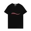 디자이너 티셔츠 여름 짧은 슬리브 파도 티 남자 남자 애인 고급 티셔츠 패션 선임 순수 면화 고품질 크기 s-2xl