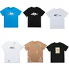 Hommes T-shirts Top designer Tee Coton Col Rond À Manches Courtes T-Shirt Mode Hommes Casual Alphabet imprimer Hip Hop T-shirts 14ss