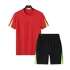 Trechos de trajes masculinos shorts conjuntos de verão Casual Casual Sportswear Mens Camise