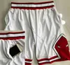 Mitchell et Ness Basketball Shorts Sport Wear avec poche sur le côté Big Face Team Sweatpants Hommes Fashion Style Mesh Retro