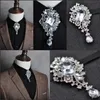 Rhinestone Bolo Bow Tie High-end Gifts Korean Version Of The British Wedding Business Banquet Bowtie Mens Jewelry