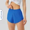 Lu-16 sommarspår som 2 5-tums ty shorts Lossa andningsbar snabb torkning av sportkvinnoryogbyxor kjol mångsidig cas297z