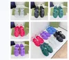2022 Luxury Designs Woman Roman rubber sandals new top quality Sandy beach slippers Wholesale Price Flat Comfort Beach Slide Sexy Lady Scuffs Shoes with Box size 36-45
