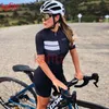 kafitt Womens Pro Triathlon Professional Sportswear Shortsleeved Cycling Jersey Shorts Suit Tightfitting Shirt Jumpsuit 220601