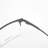 Sunglasses For Women Rectangle Titanium Eyeglasses Semi Frame Glasses Men Fashion Design