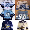 CEOMIT Toledo Walleye 22 Naurato 86 Evan Rankin 30 Pearce 35 Pearce Mens Womens Młodzież 100% haft niestandardowy dowolne nazwisko lub koszulki hokejowe hokejowe