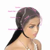 x Cabelo da peruca frontal de renda Human S se onda de água virgem brasileira pré -explodida para mulheres frontal sem glueless s 220606