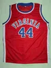 Xflsp Haute Qualité Hommes 44 GEORGE GERVIN VIRGINIA SQUIRES Basketball Jersey College Throwback Cousu Personnalisé N'importe Quel Nom Et Numéro