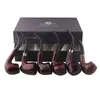 New resin six piece set entry-level pipe circulating filter gift box packaging bakelite