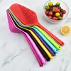 Sublimation Creative Cooking Shovels Food Strainer Scoop Nylon Spoon Drain Gadgets Large Colander Soup Filter Household Kitchen Accessories