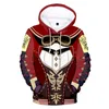 رجال رجال الرجال من النوع الثقيل للرجال Genshin-Sudadera con capucha y logo impreso en 3d para hombre mujer ropa informal de cosplay harajuku