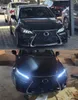 Estilo do carro luzes dianteiras para lexus is is250 is300 350 2006-2012 atualizar farol led farol alto feixe diurno