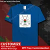 Burkina Faso Pays T-shirt Personnalisé Jersey Fans DIY Nom Numéro Marque High Street Fashion Hip Hop Lâche Casual T-shirt 220616gx